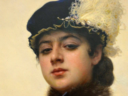 名画│俄罗斯油画《无名女郎》欣赏