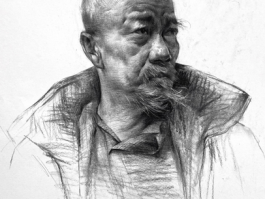 从粗糙到精细 素描头像中细节表现
