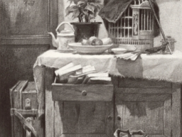 一组场景素描作品，喊你来看！